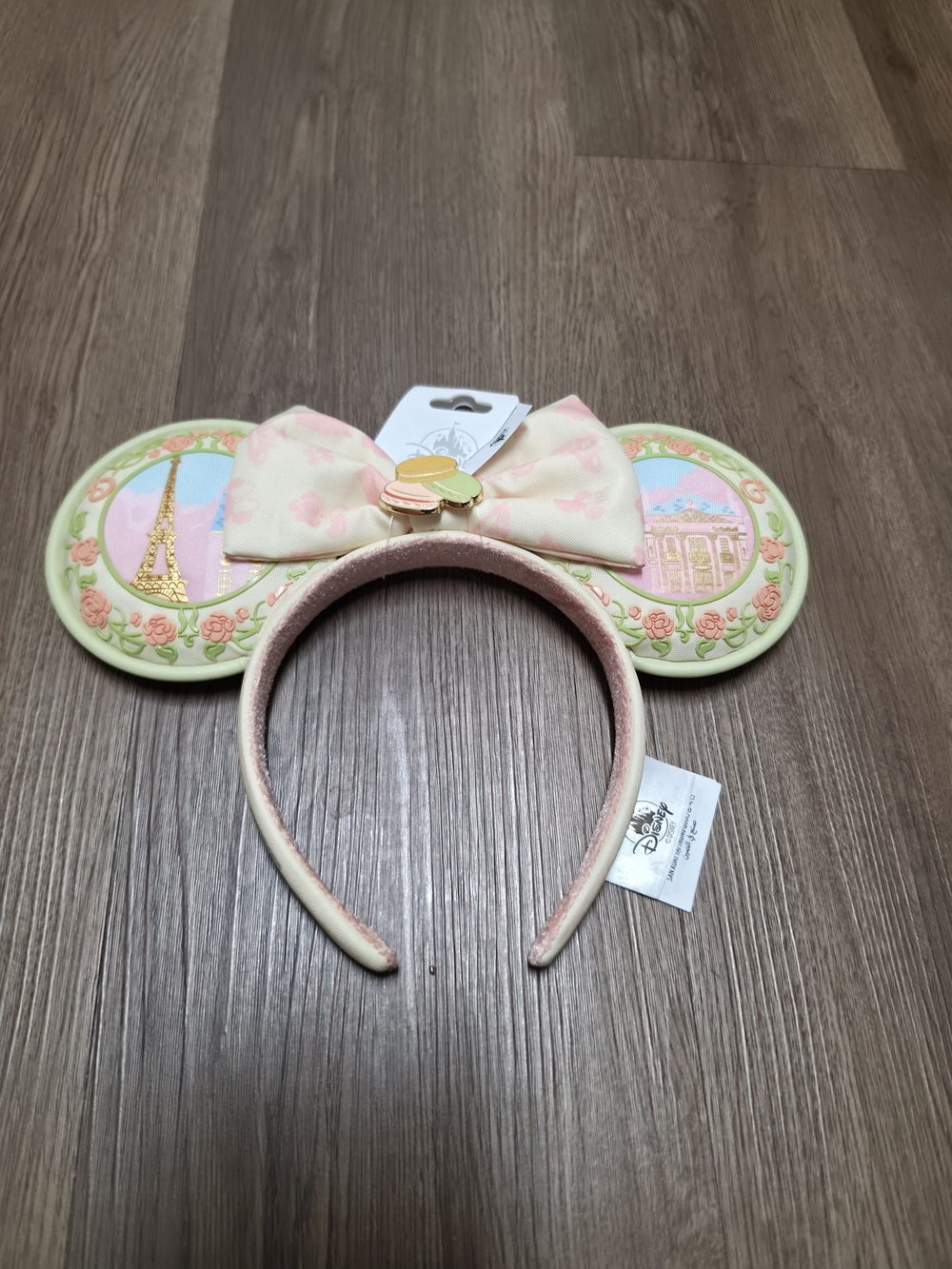 Macaron Themed Minnie Ear Headband - Pink & Mint - Picture 5 of 5